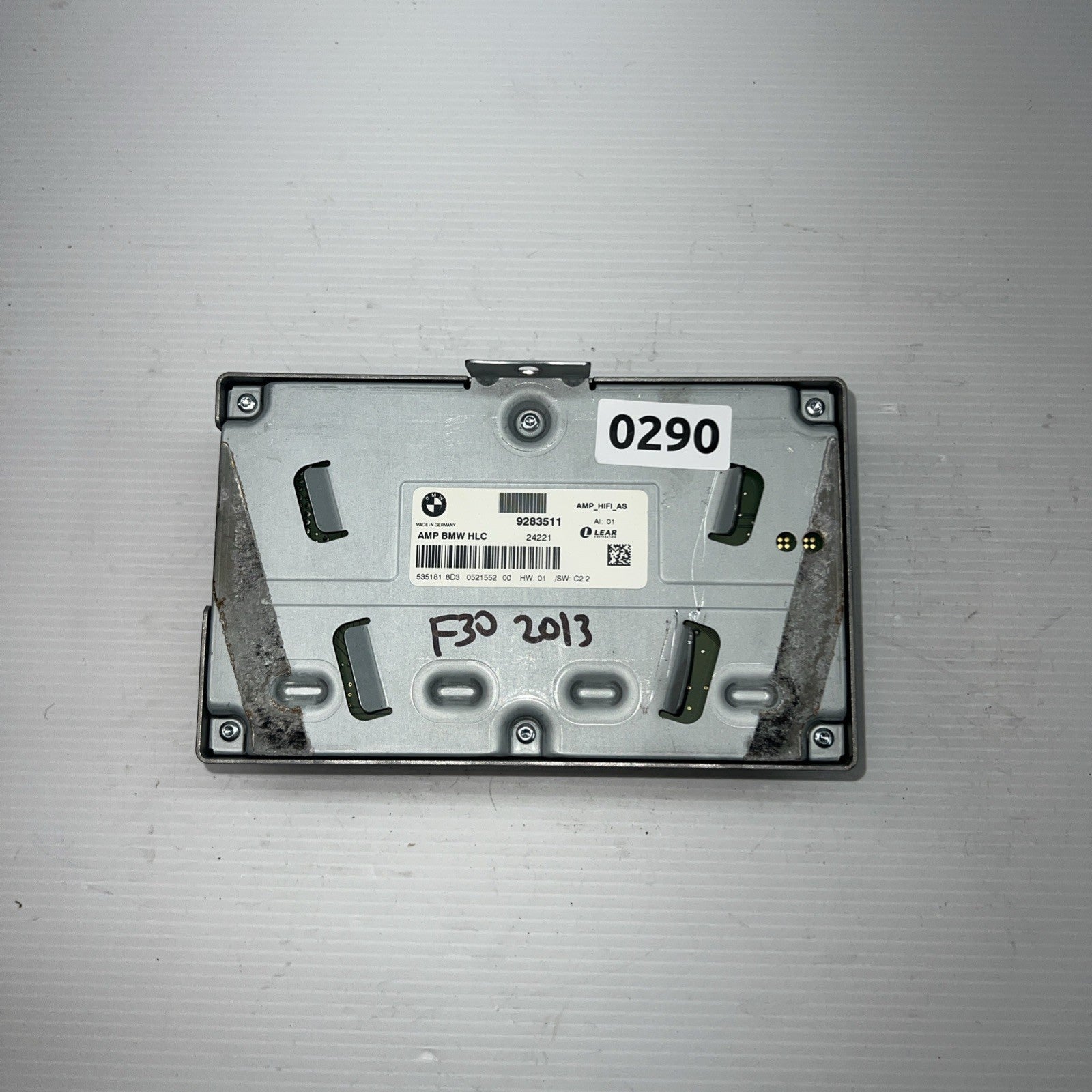 2012-2015 BMW 328i Radio Amplifier 9283511