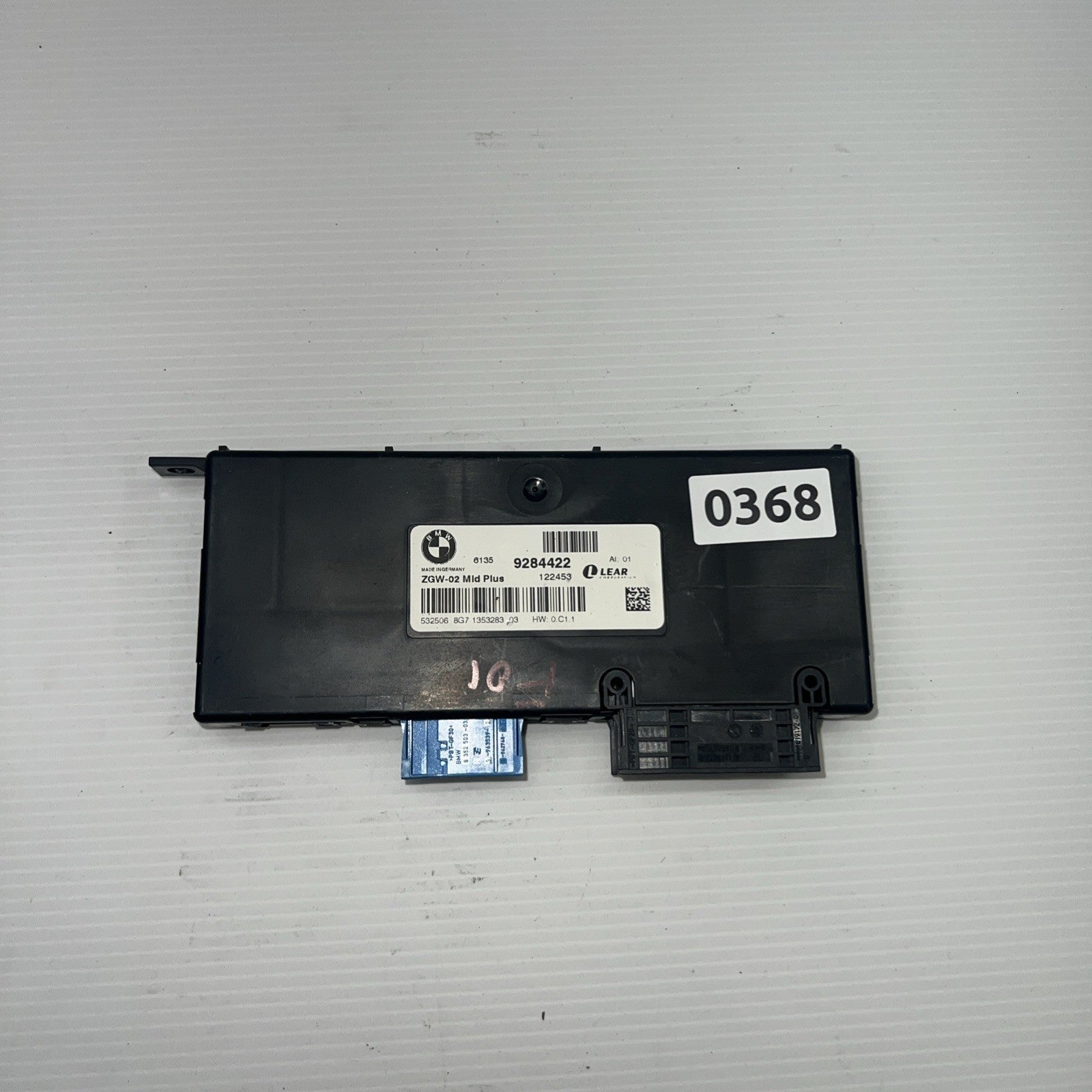 ✅11-17 BMW F10 528i 535i 550i Central Gateway Control Module unit 9284422 OEM