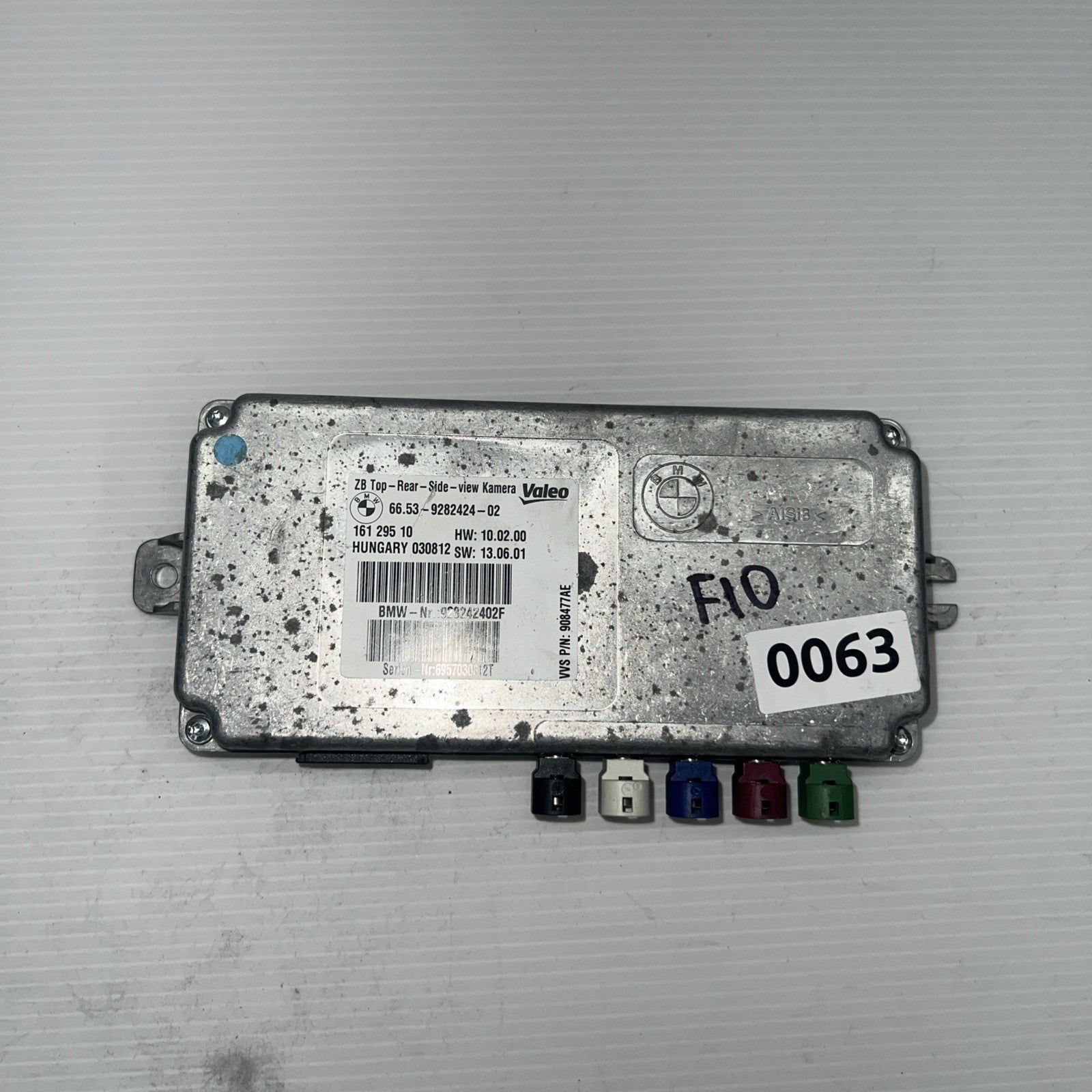 2011-2013 BMW F10 550Xi Top Rear View Camera Control Module 66.53-9282424-02 OEM