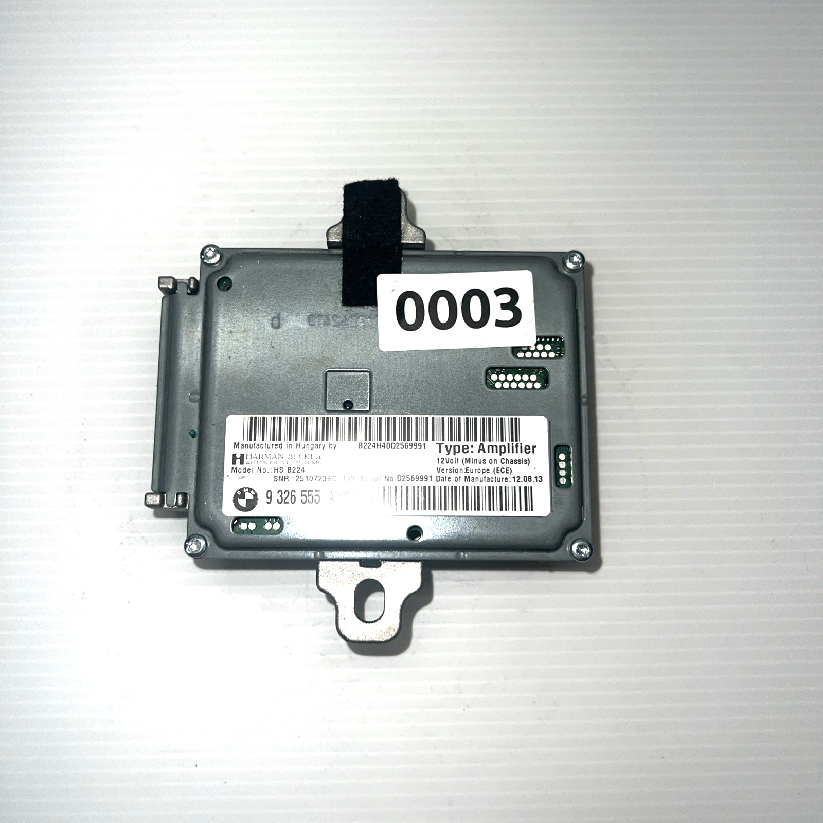 2011-2016 BMW F10 528i 535i 550i Harman Becker AMP Amplifier 932655501 OEM