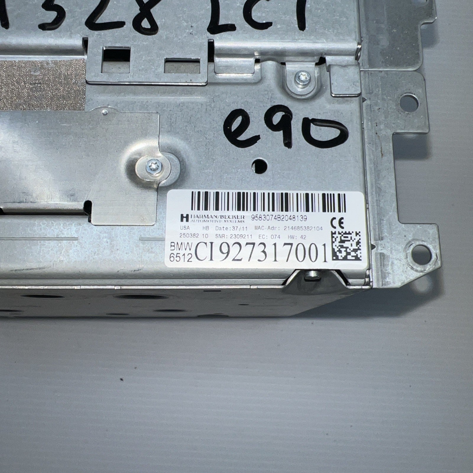 2009-2013 BMW M3 E90 E92  E93 328i 335i Sirius Radio CD Navigation Module Unit