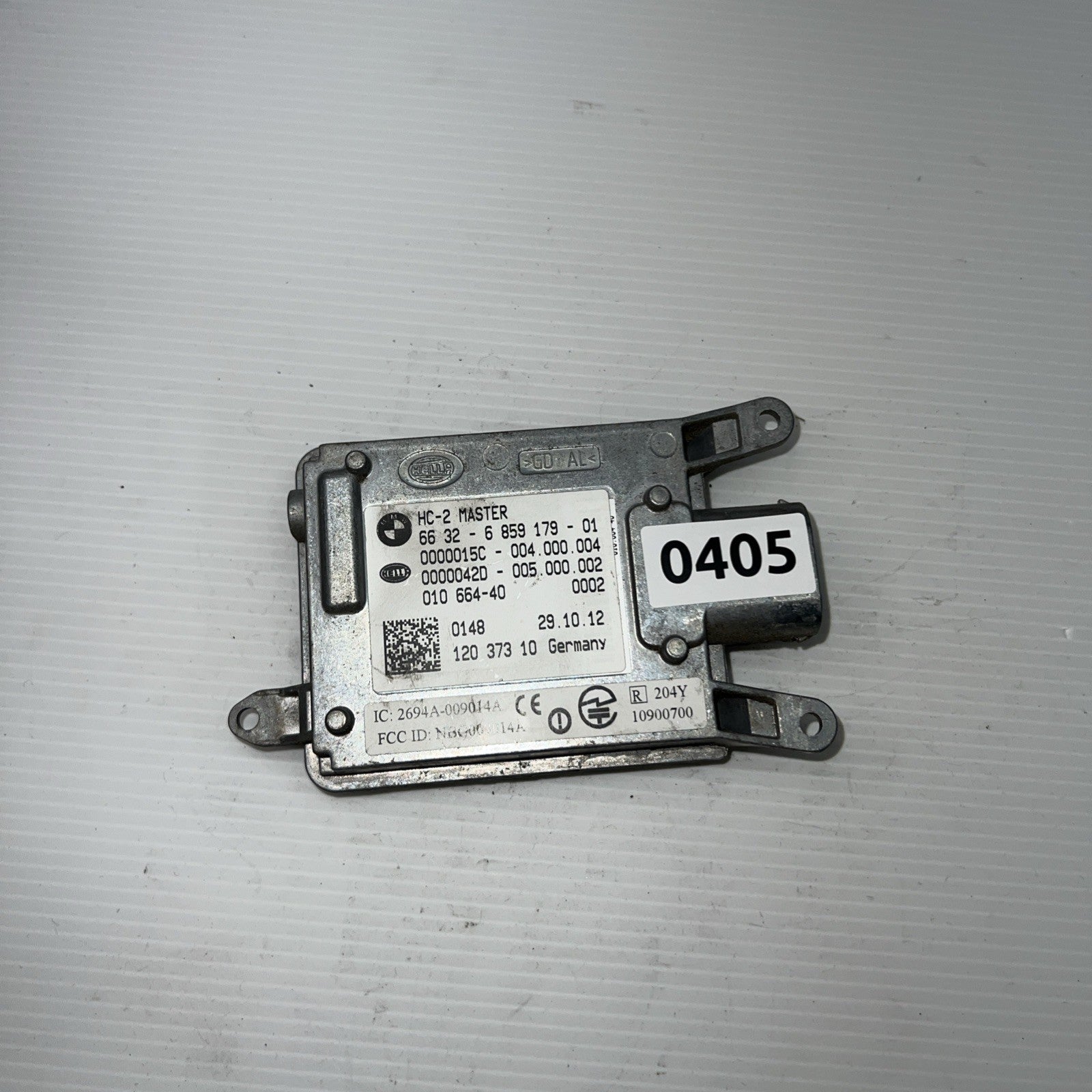 2011-2016 BMW 550i 535i F10 LEFT REAR MASTER LANE CHANGE SENSOR OEM 6859179