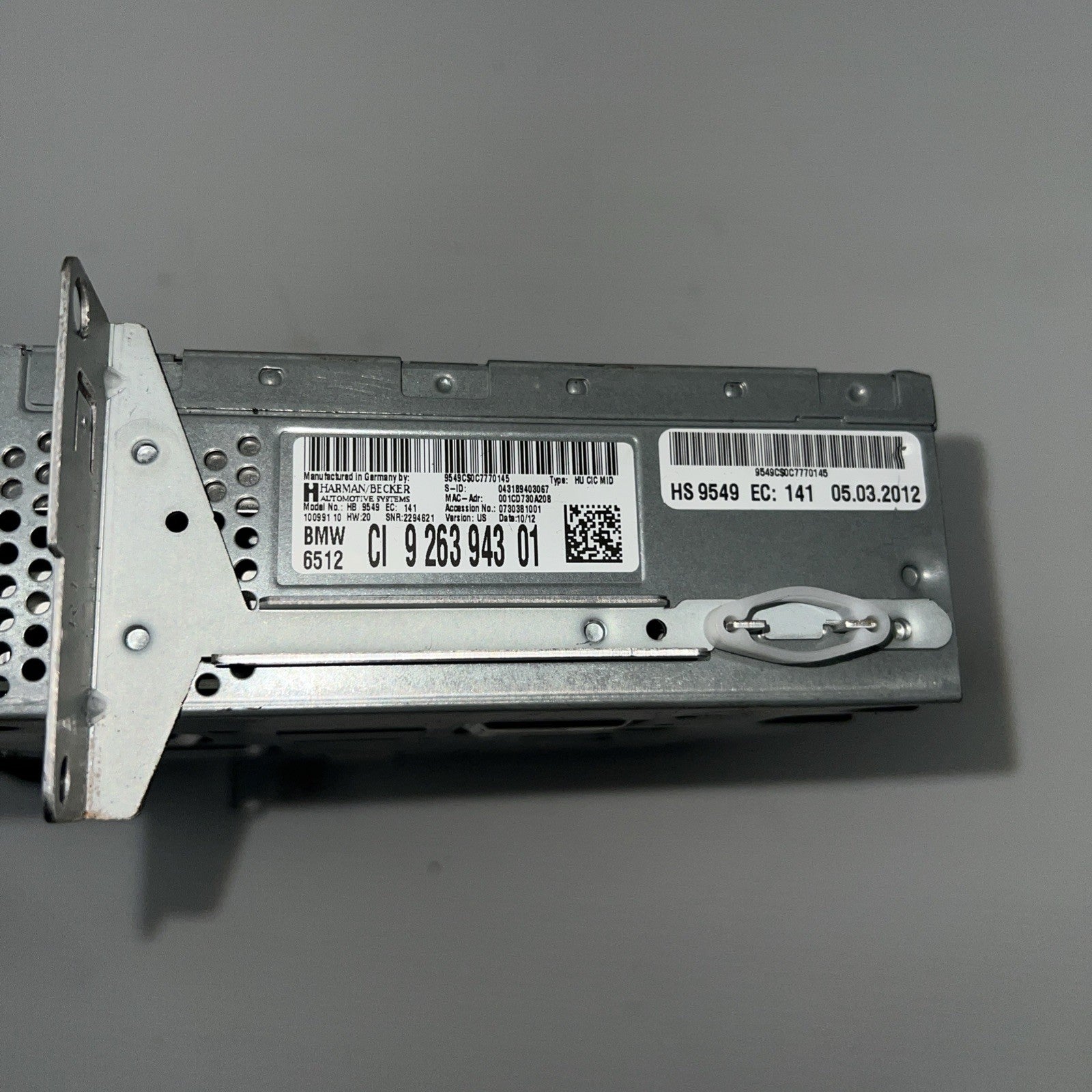 ⭐ 07-14 Bmw E70 X5 X6 Car Infotainment Am Fm Radio Cd Player Computer Unit Oem