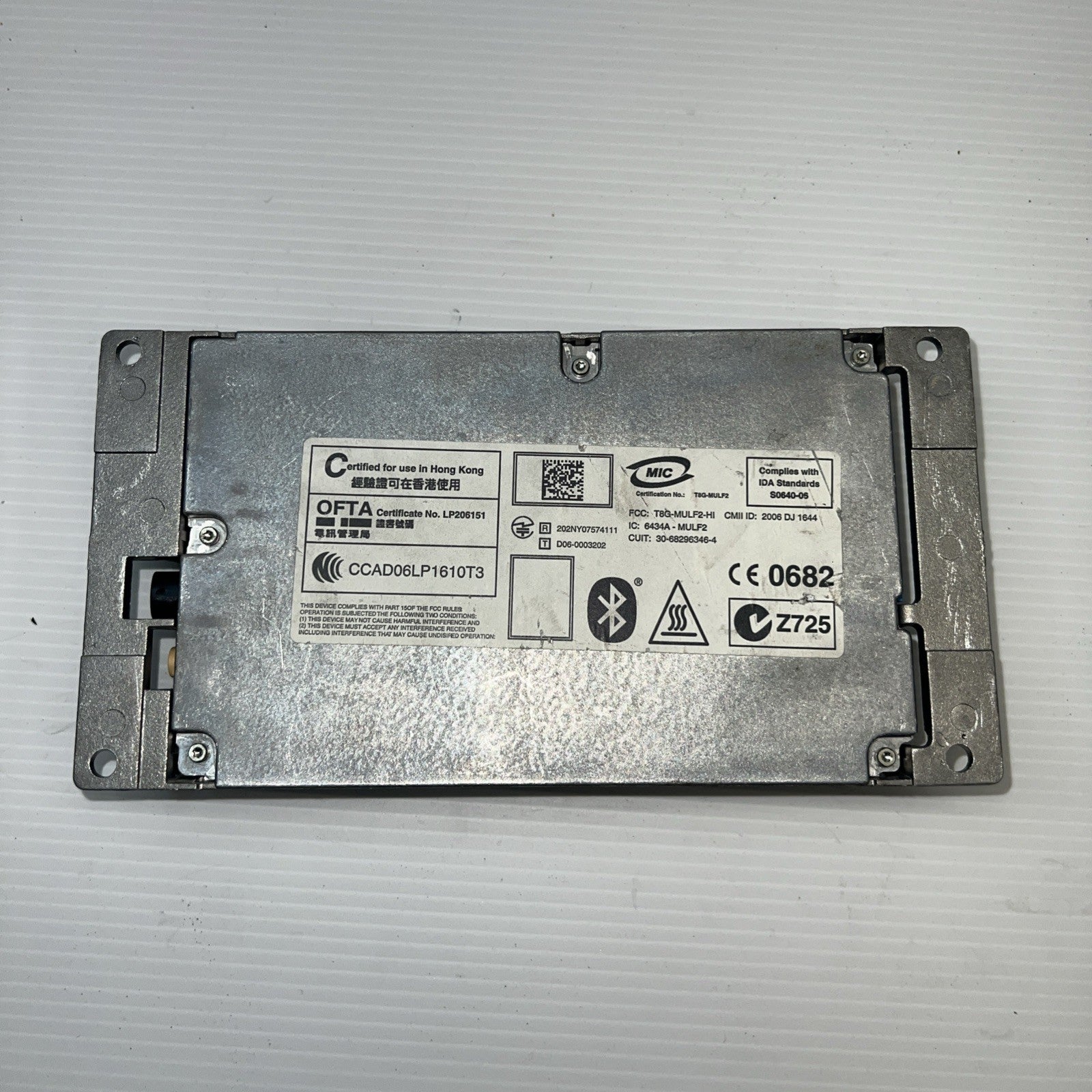 BMW 1 3 5 E60 E70 E81 E90 F01 F10 Bluetooth Control Module High MULF2 9229740