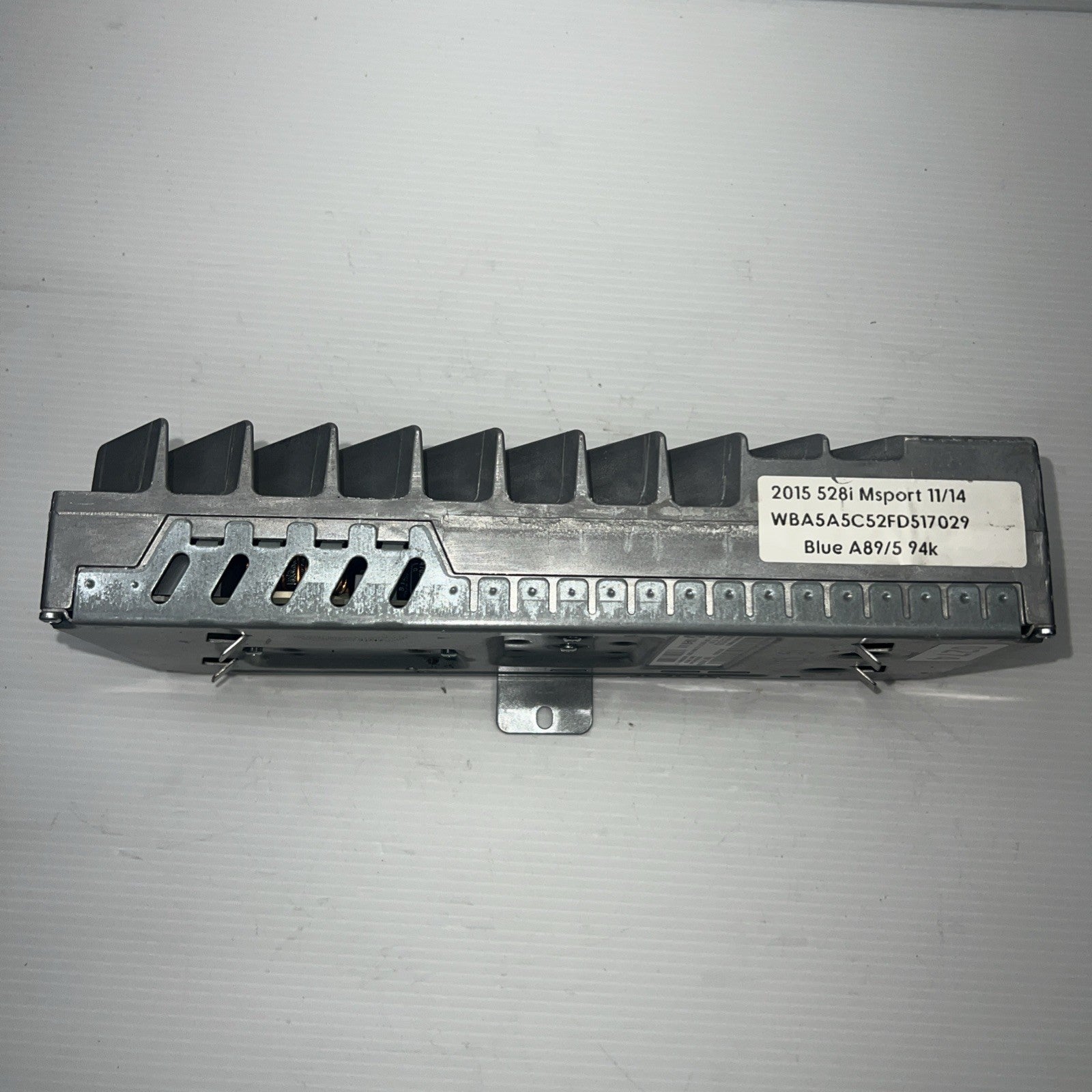 12-17 BMW F01 F02 F06 F10 F11 F12 F13 M5 M6 AMPLIFIER AMP AUDIO HARMAN BECKER