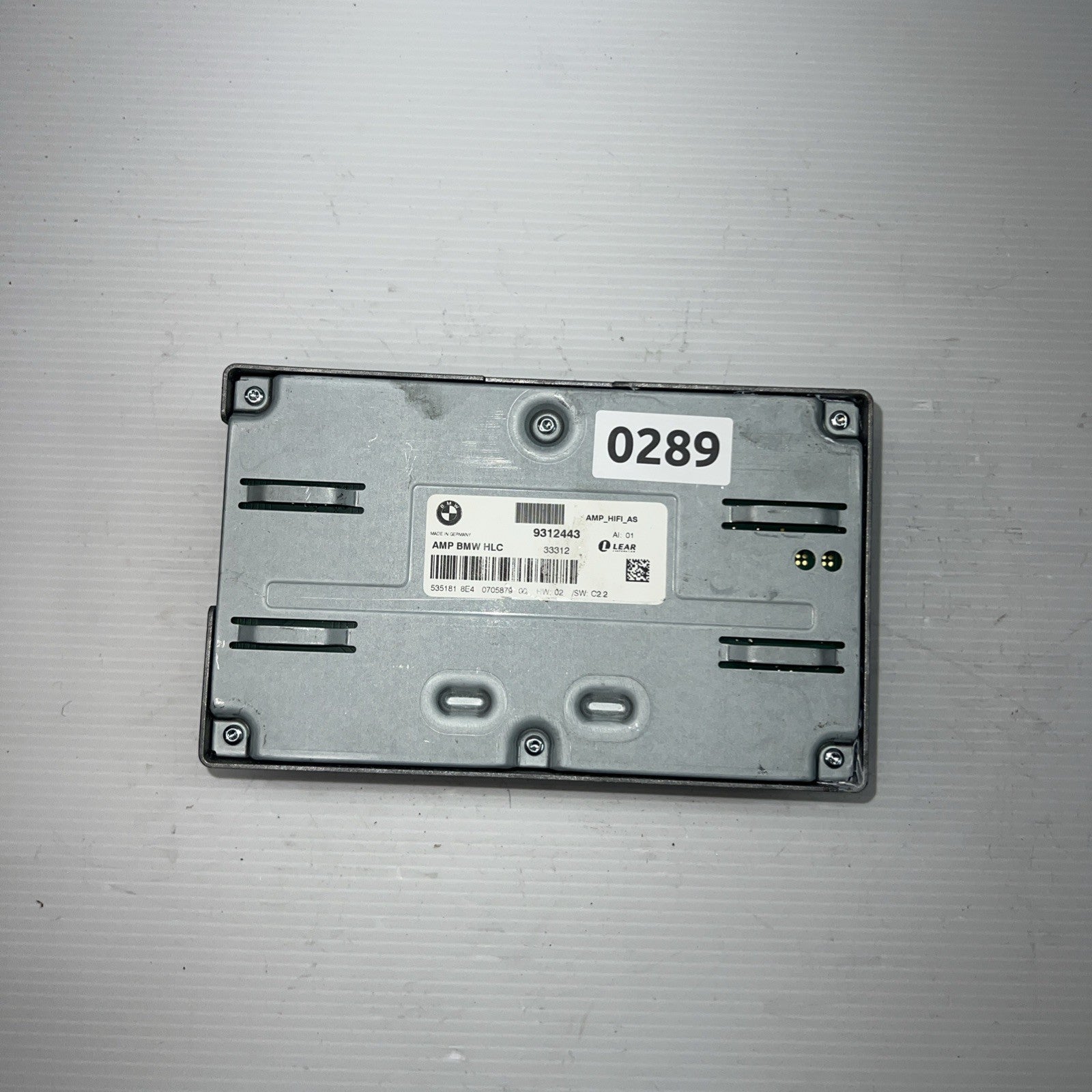 2012-2015 BMW X1 Radio Amplifier Amp OEM 9312443