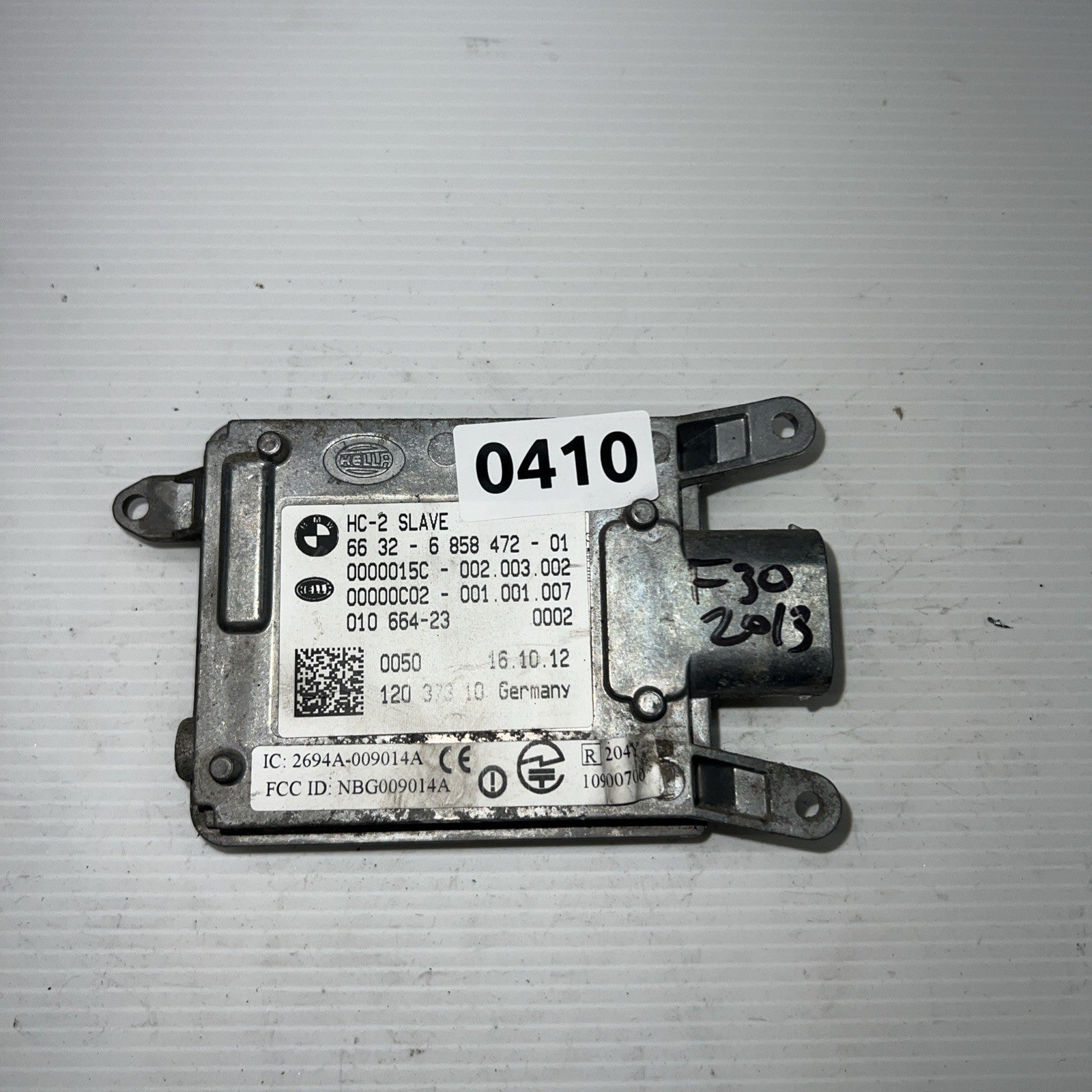 BMW 328 LANE CHANGE CONTROL UNIT 2011 2012 2013 2014 2015 335 F30 6632 6858472