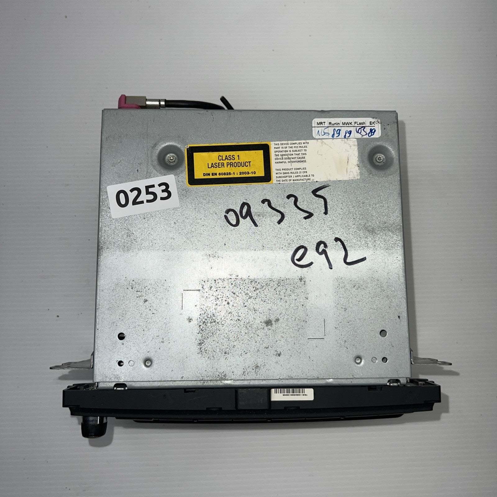 ☑️ 2009-2015 BMW X1 E90 E92 E88 CIC Navigation System GPS CD Player Radio FM OEM