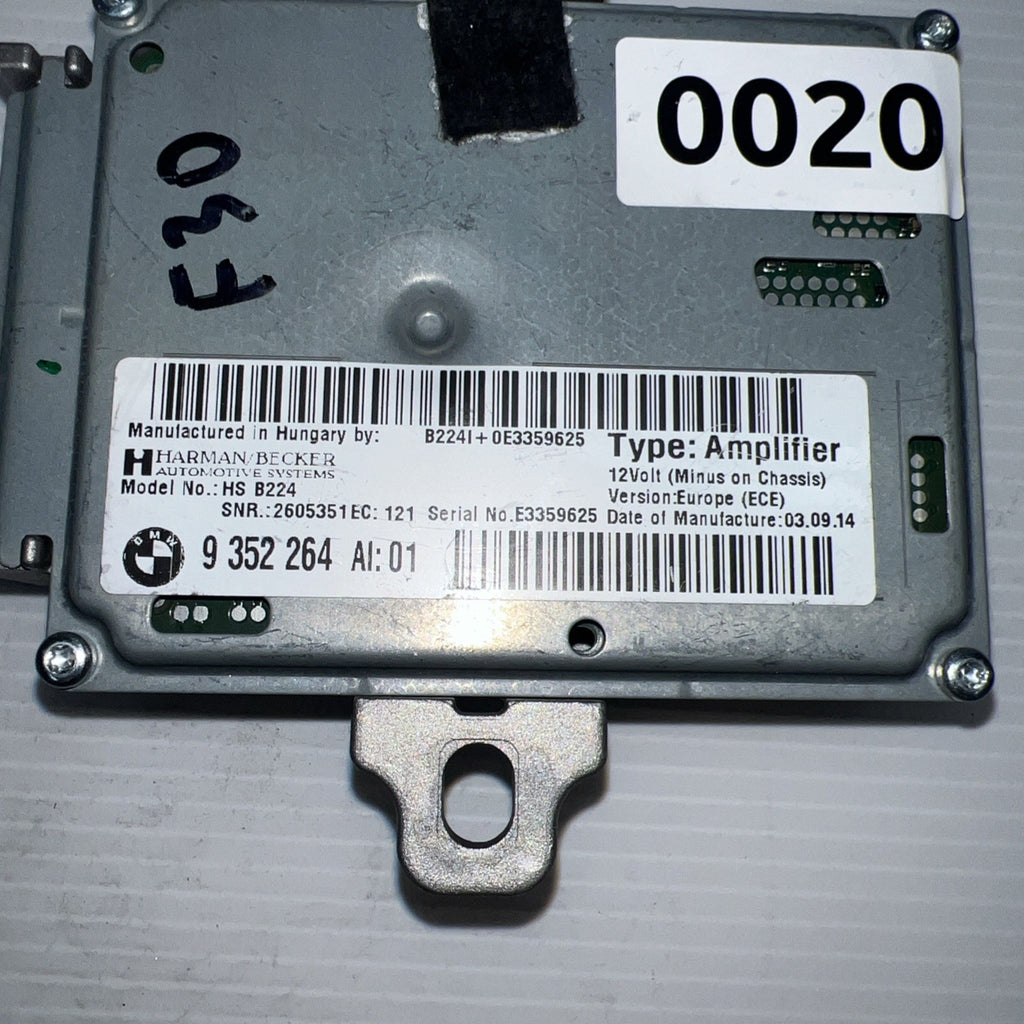 2011-2016 BMW F10 528i 535i 550i Harman Becker HS B101 AMP Amplifier 9352264 OEM