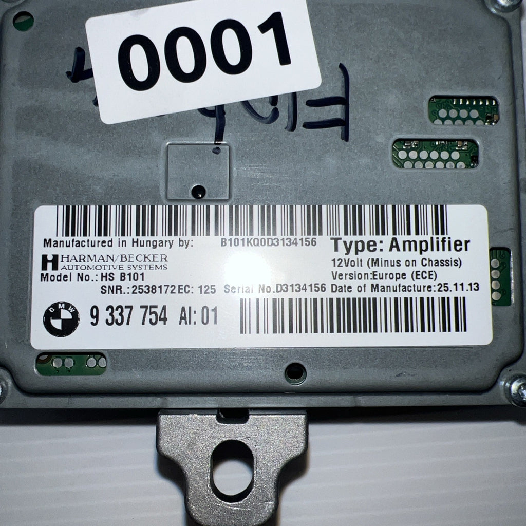 2011-2016 BMW F10 528i 535i 550i Harman Becker AMP Amplifier OEM 933775401