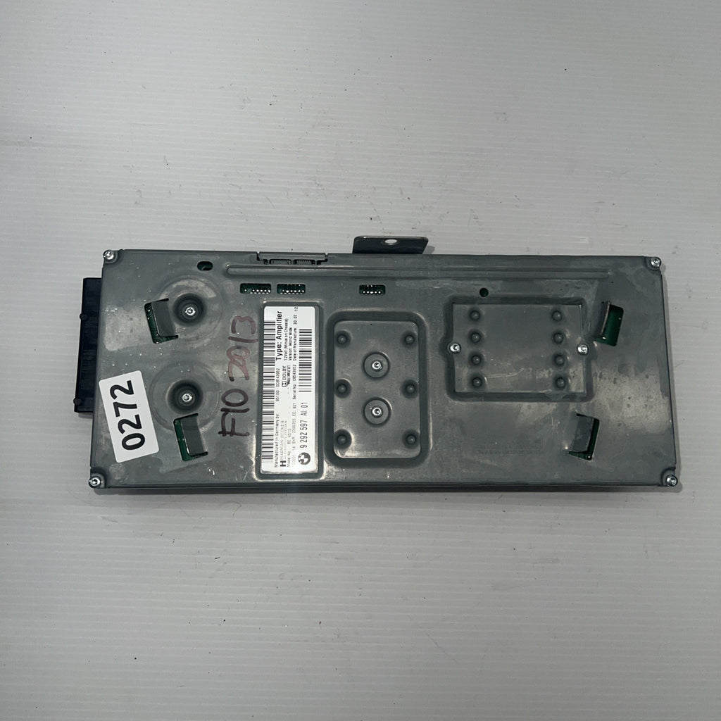 11-16 BMW 528i 535i 550i M5 F10 TOP HIFI HI-FI HARMAN BECKER AUDIO AMP AMPLIFIER