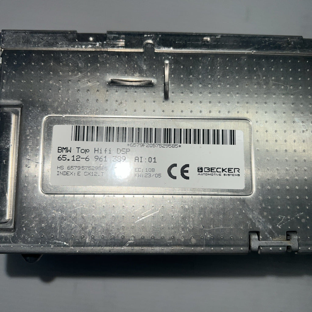 2006-2008 BMW 7 SERIES RADIO HIFI AMPLIFIER 6961389 OEM