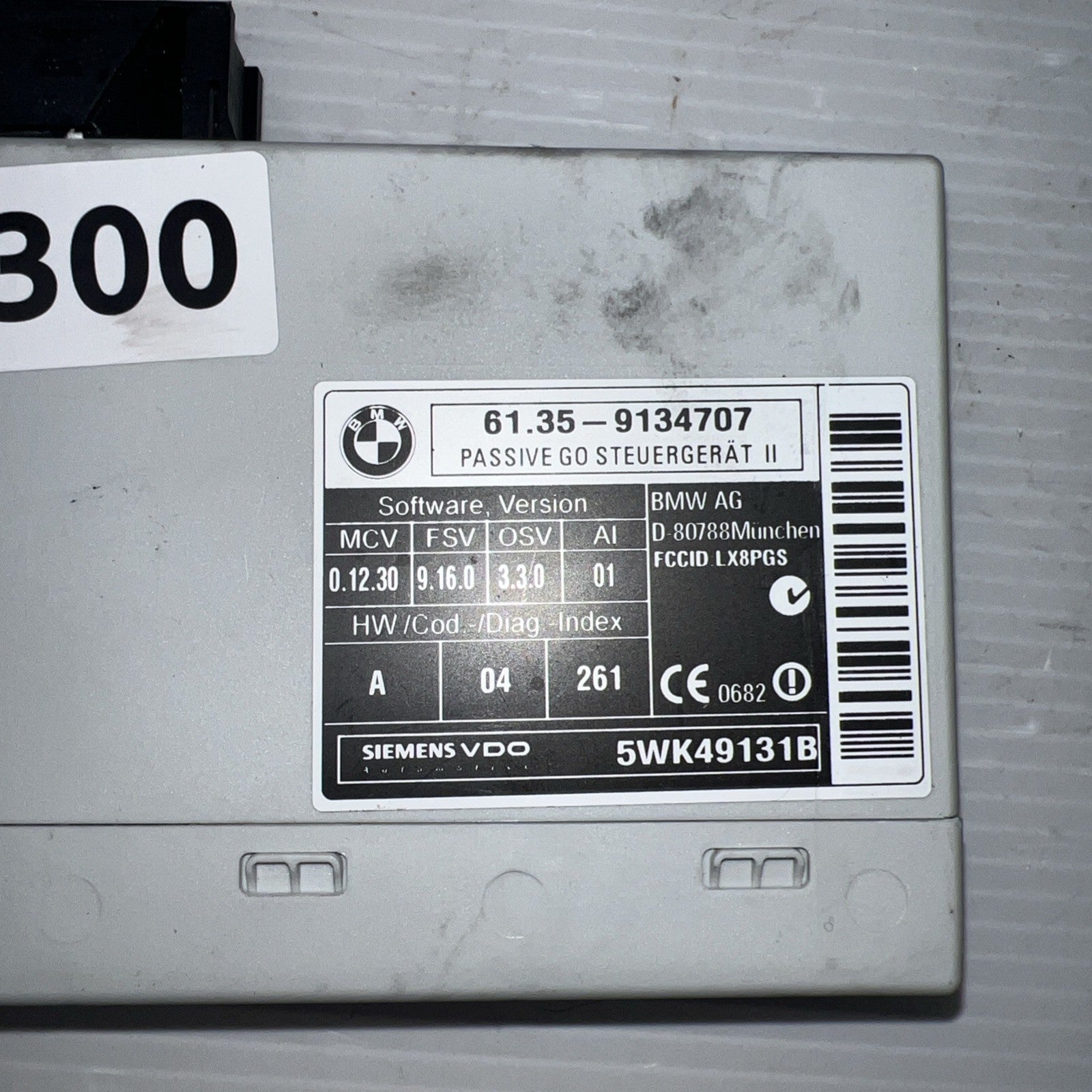 08-10 BMW 535i E60 OEM Passive Go Comfort Access Module 9134707