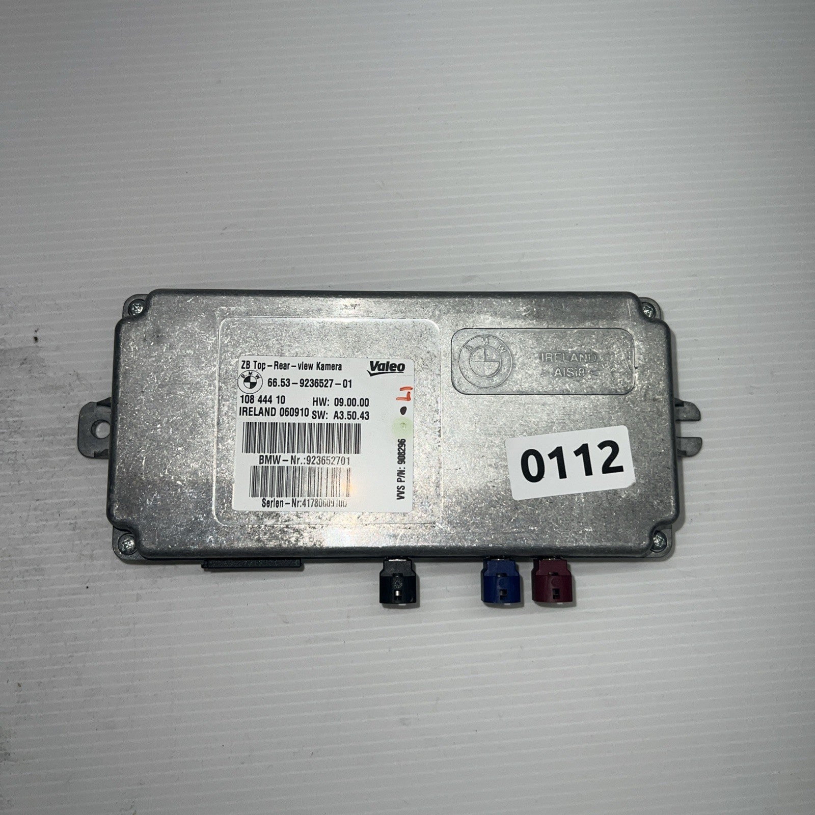 2011-2013 BMW X5 E70 X6 E71 REAR VIEW REVERSE CAMERA CONTROL MODULE 9236527