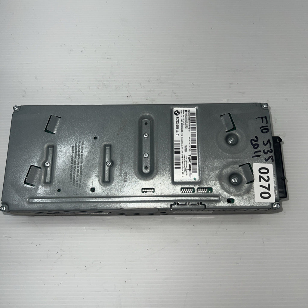 2011-2016 BMW F10 535Xi Harman/Becker Radio HIFI Audio Amplifier AMP 9243496 OEM