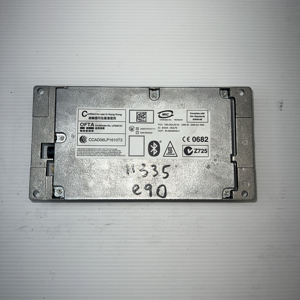 BMW 1 3 5 E60 E70 E81 E90 F01 F10 Bluetooth Control Module High MULF2 9229740