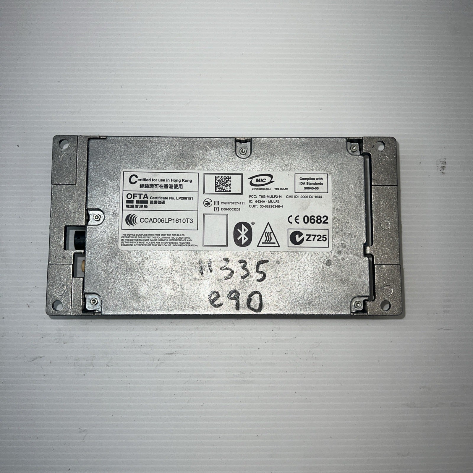 BMW 1 3 5 E60 E70 E81 E90 F01 F10 Bluetooth Control Module High MULF2 9229740