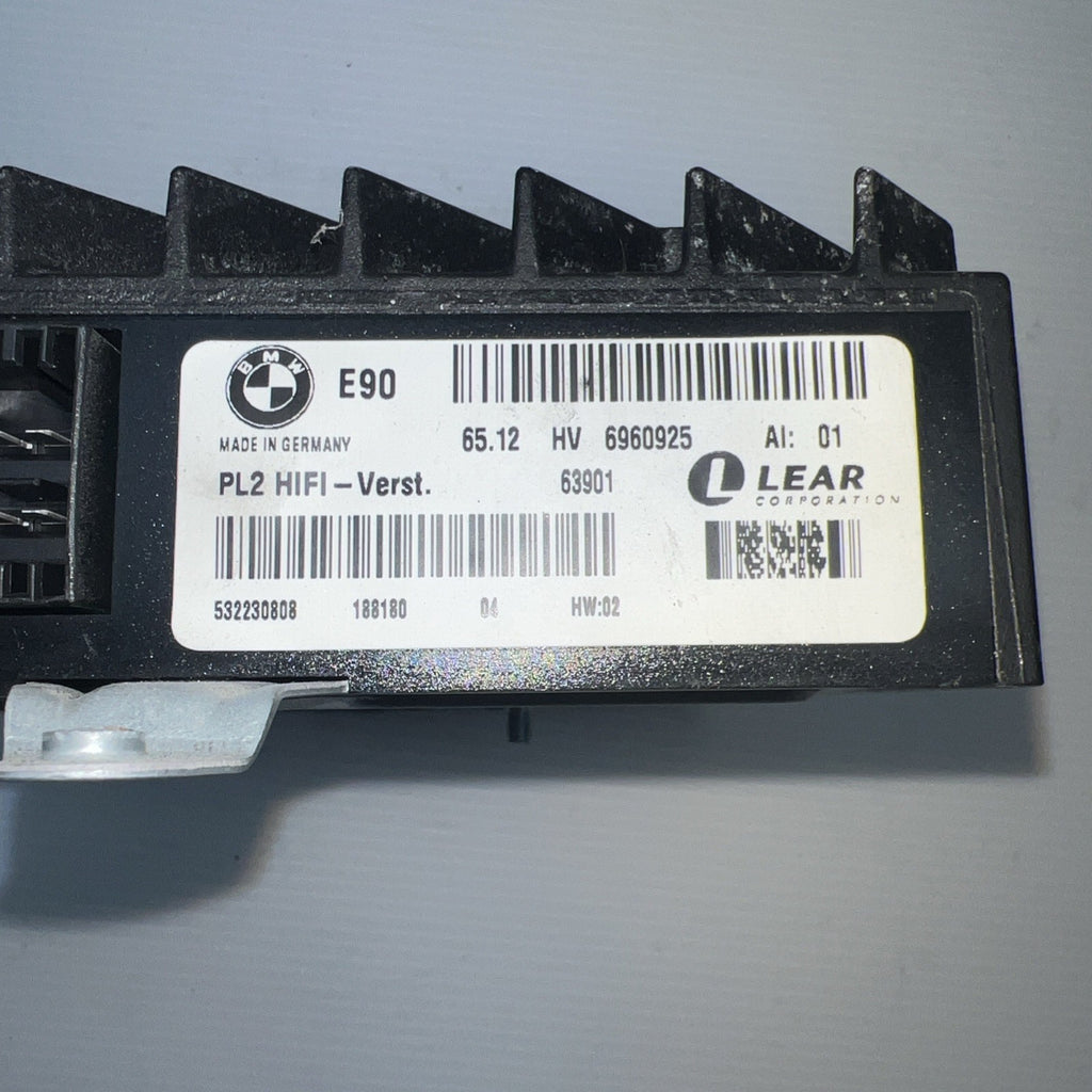2007-2010 BMW E90 328i HIFI Radio Audio Amplifier Lear 6960925 Oem