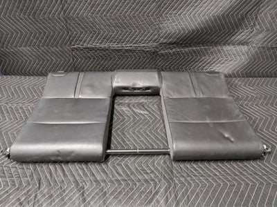 BMW E93 M3 Convertible Rear Seat Back Set Novillo Black Leather 52209113318