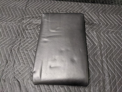 BMW E93 M3 Rear Seat Armrest Cover Novillo Black Leather 52208038695