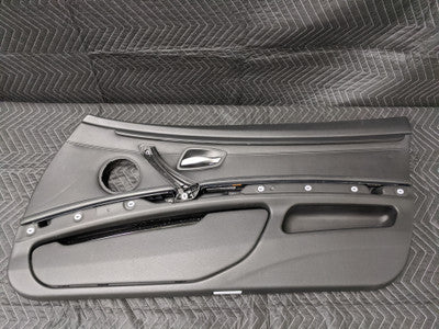 BMW E92/E93 M3 Front Right Passenger Door Panel Novillo Black Leather  51417903600