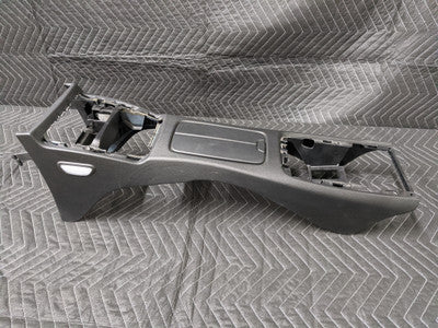 BMW E93 M3 Convertible Center Console Rear Novillo Black Leather 51166966479