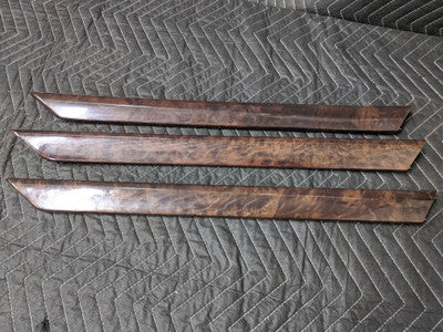 BMW E46 3-Series Myrtle Wooden Door Trim Rear Left 51428200753