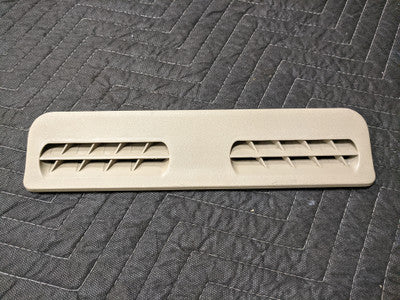 BMW E34 5-Series Rear Floor Heating Vent Trim Tan 64221928439