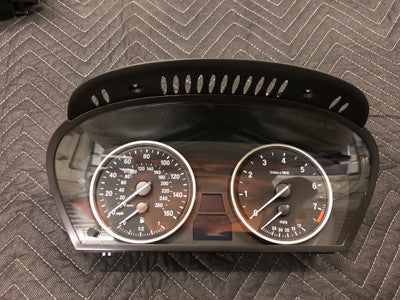 BMW E60 Instrument Cluster 122,000 Miles