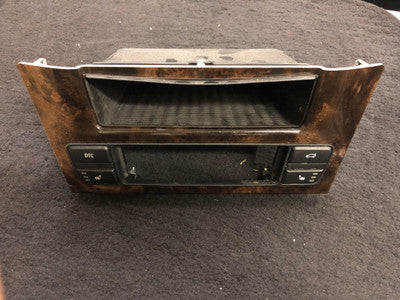 BMW E60 Center Console Dark Wood With Switches