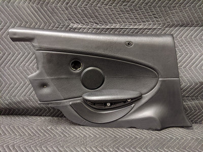BMW E64 M6 Left Rear Door Panel Black Leather 51437125911