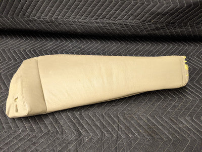 BMW E46 3-Series Coupe Rear Left Seat Side Bolster Hellbeige Leather 8099513
