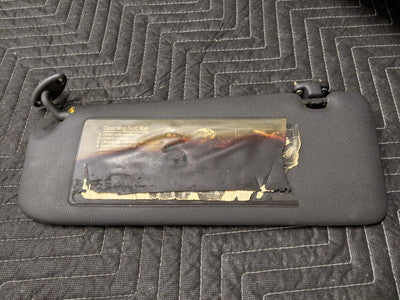BMW E30 3-Series Convertible Sun Visor Left Driver Anthracite 51168106923