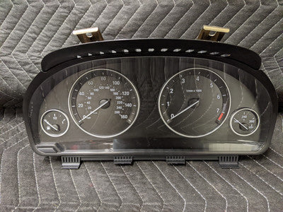 BMW F10 5-Series Instrument Cluster Speedometer MPH Auto 9249343