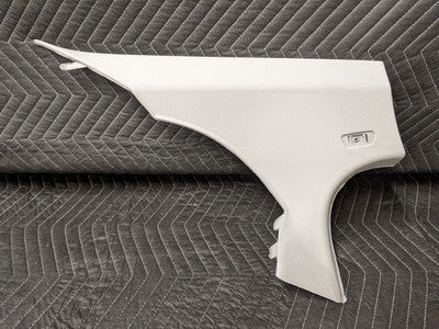 BMW F10 5-Series C-Pillar Left Driver Rear Cover Everstgrau 9116357