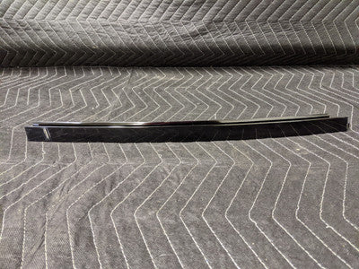 BMW E53 X5 Rear Left Window Guide Web Glanzschwarz 51348257699