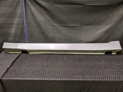 BMW E60 5-Series Left Rocker Molding Silver 51717033759