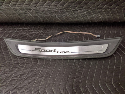 BMW G30/G31 5-Series Door Sill Plate Illuminated Sport Line Rear Left 51477390217