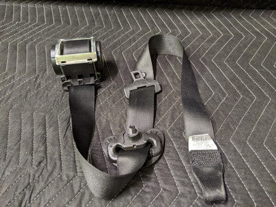 BMW E63 6-Series Front Left Seat Belt Upper Schwarz 72119143305