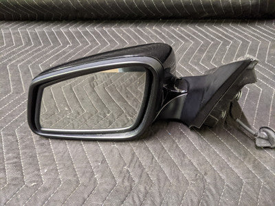 BMW E60 5-Series Front Left Side Mirror Sapphire Black 7208456